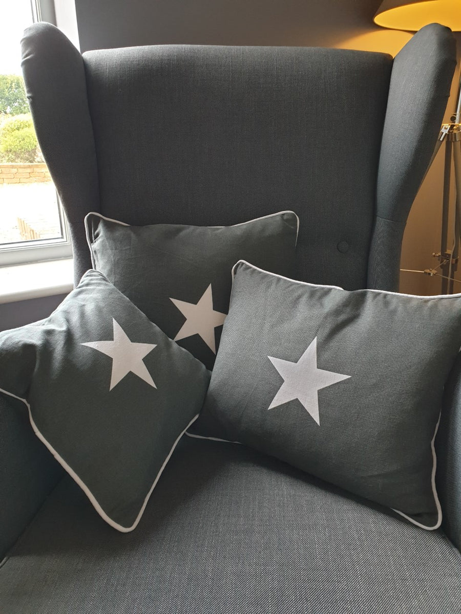 Grey Star Cushions