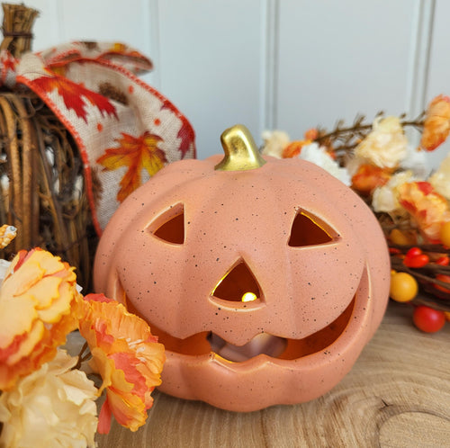 Orange LED Pumpkin