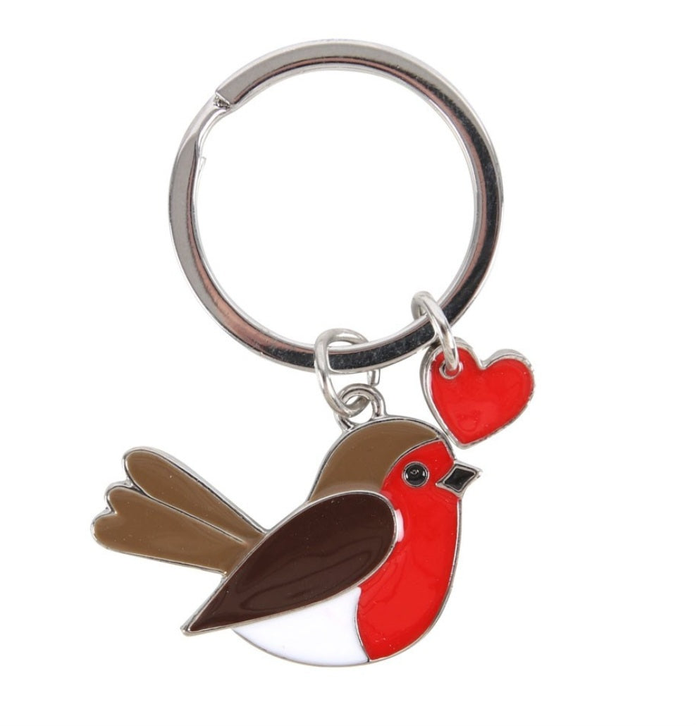 Robin Key Ring