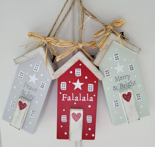 Christmas House hangers