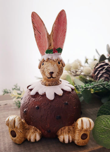 Christmas Pudding Bunny