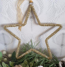 Load image into Gallery viewer, Beaded Star hangers