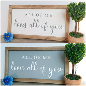 "All of Me ....." Framed Picture