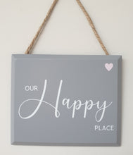 Load image into Gallery viewer, &#39;Family&#39; or &#39;Happy Place&#39; Plaque