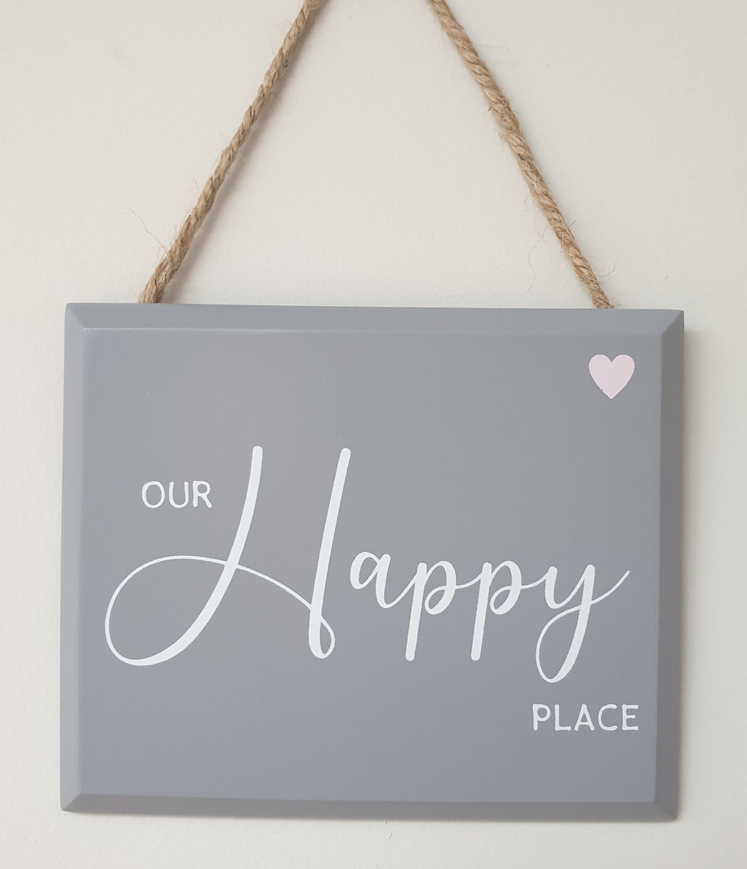 'Family' or 'Happy Place' Plaque